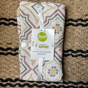 NWT Food Network fabric napkins